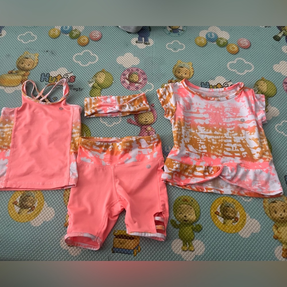 Toddler active wear set